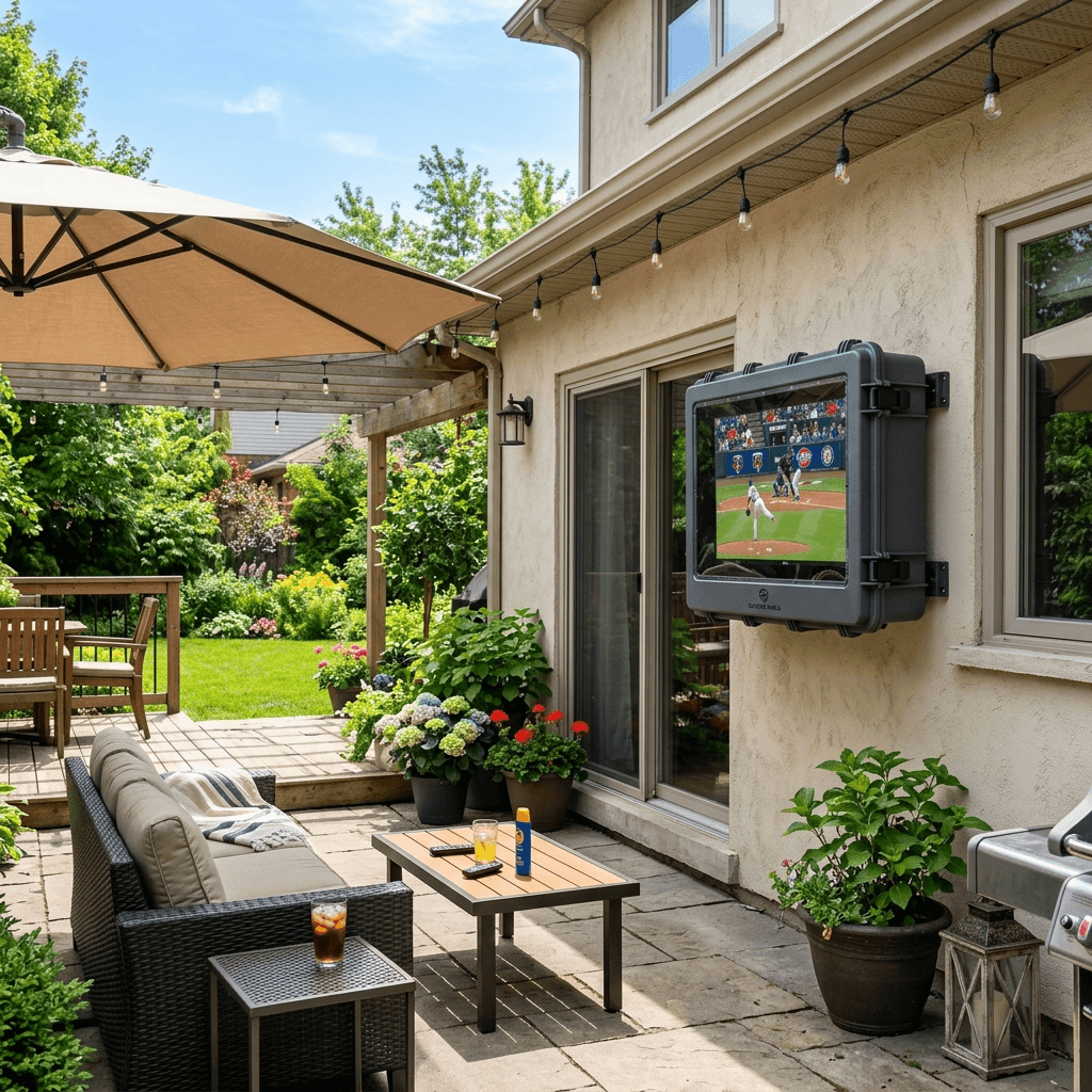 Outdoor TV Mounting: Weatherproofing and Tips