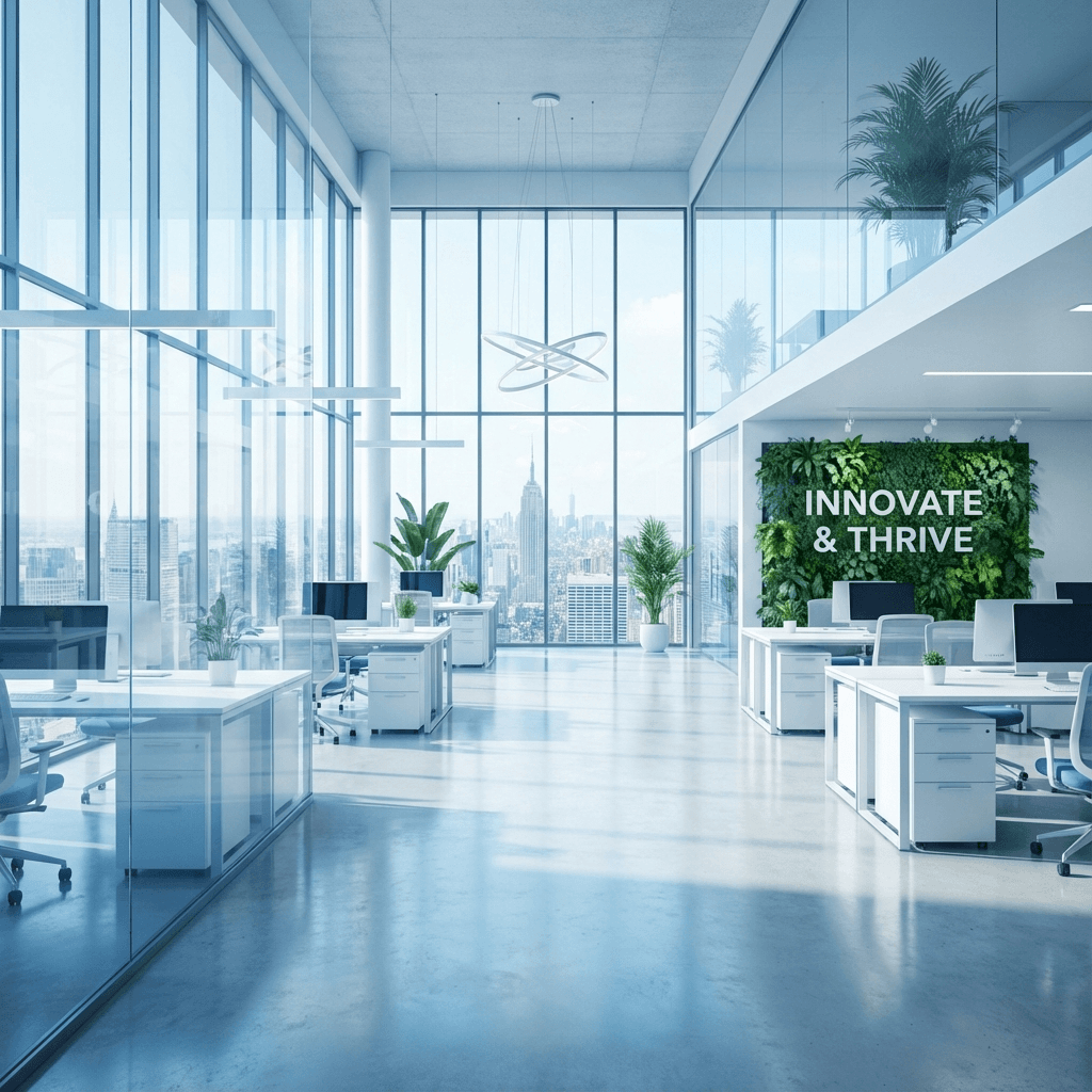 Pristine modern office