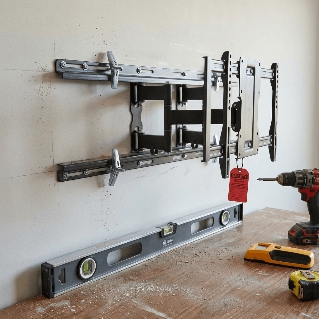 Comment monter une TV sur une cloison sèche sans montants